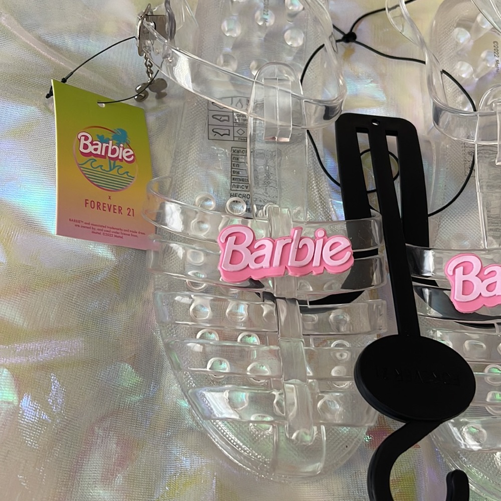 Forever 21 Barbie Jelly Sandals